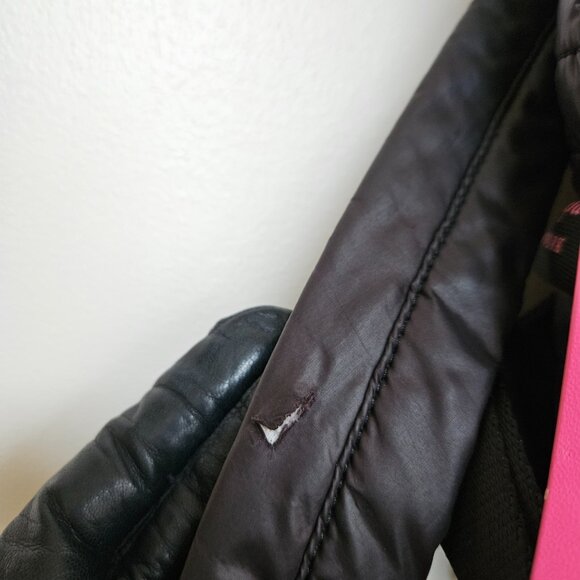 Kate Spade Softwhere Medium Nylon Quilted Backpack Black And Pink Cute Clean - Picture 16 of 16